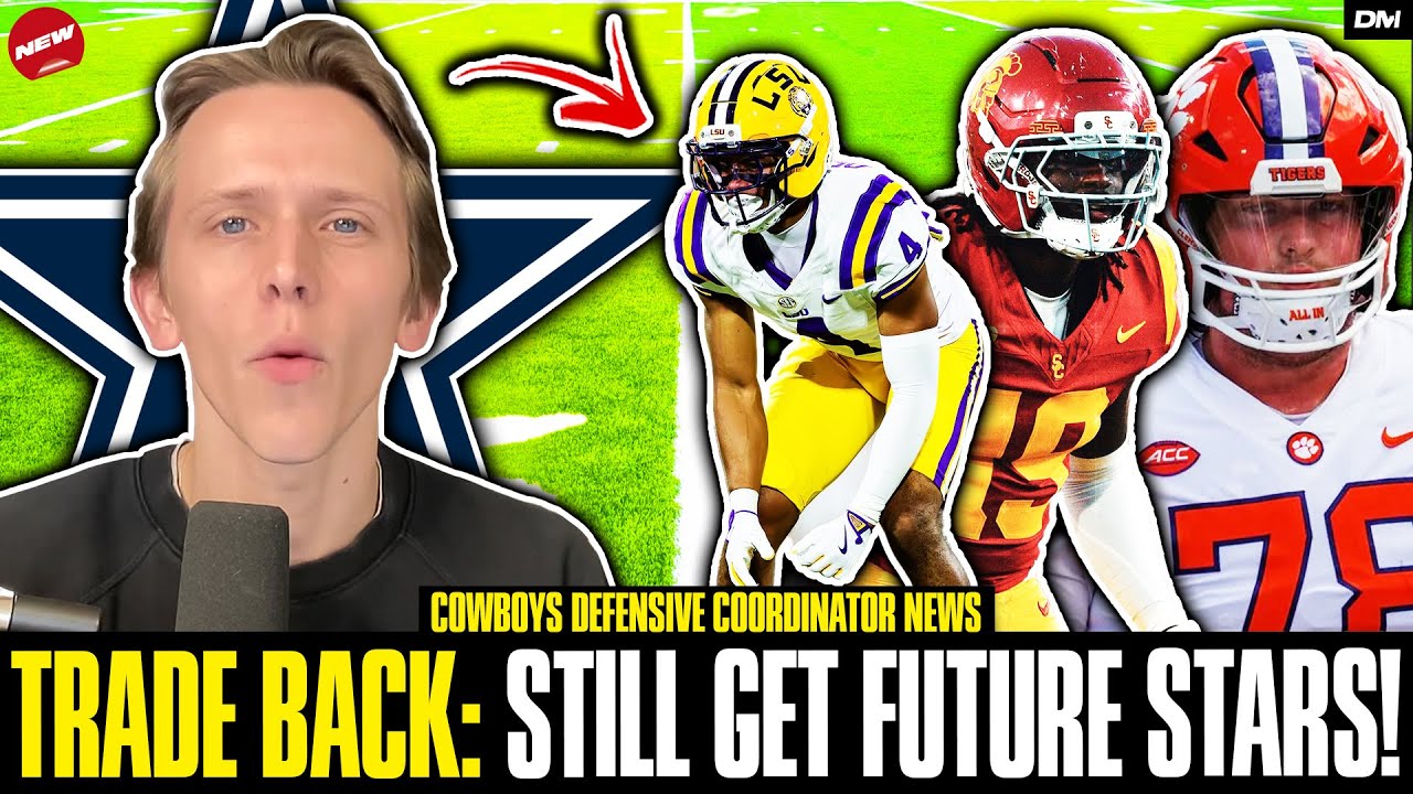 The Perfect Dallas Cowboys 5-Round Mock Draft.. Trade Back & Still Get BALLERS