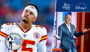 Yep…Rich Eisen Is Kinda Missing Mahomes & the Chiefs in the NFL Playoffs This Year
