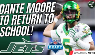 BREAKING: Dante Moore RETURNING To Oregon For 2026! | How Does This Impact The NY Jets Draft Plans?
