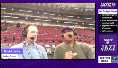 POSTCAST -  Brice Sensabaugh MONSTER night carries Utah Jazz in BATTLE with Chicago Bulls