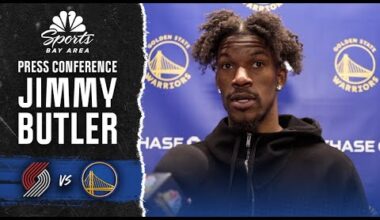 Jimmy Butler calls Warriors ‘mediocre' despite blowout win over Trail Blazers | NBC Sports Bay Area