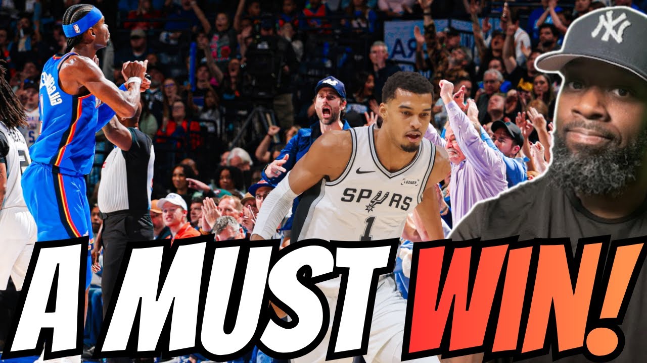 NETS FAN REACTS TO! Spurs vs Thunder Game Highlights 1/13