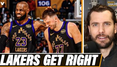 LeBron James & Luka Doncic get DESPERATELY needed Lakers win vs. Hawks after slump | NBA Reaction