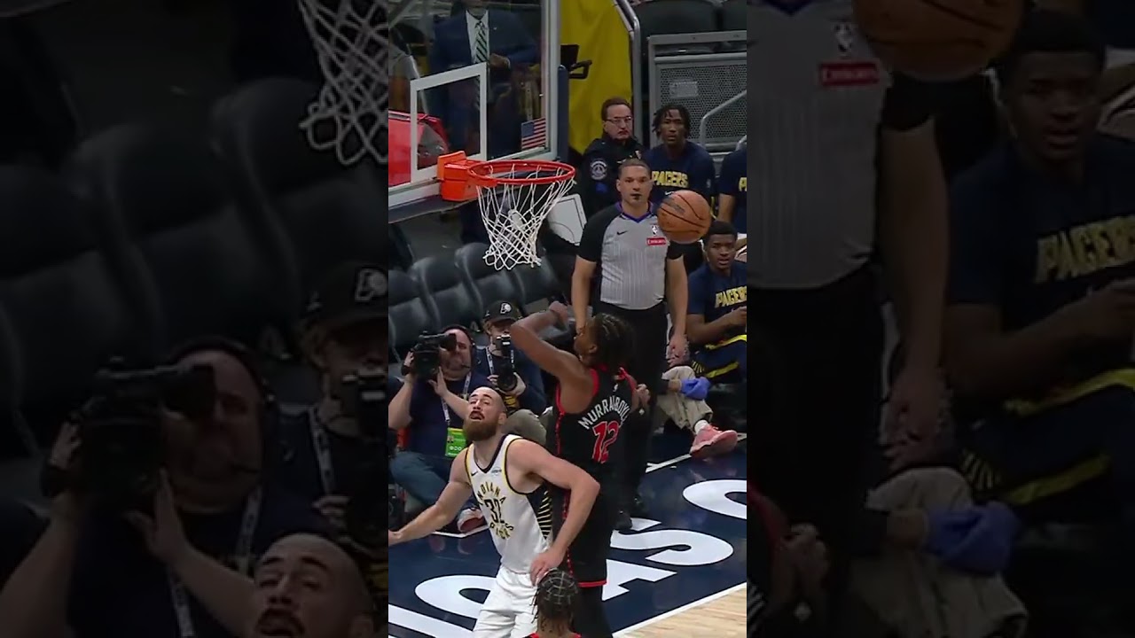 Johnny Furphy with a 10-Point, 10-Rebound Double-Double vs. Raptors