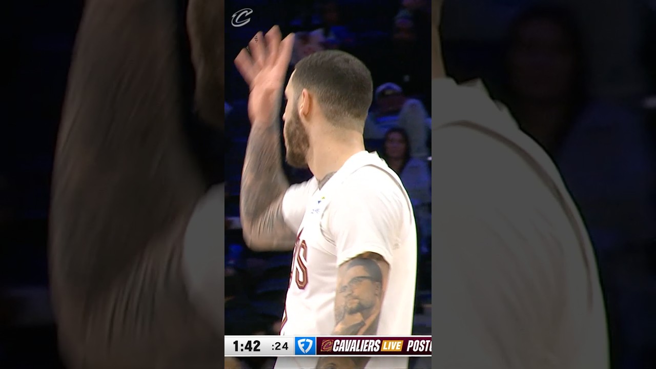 🙌 Zo with a pair of triples! #LetEmKnow #Cavs #LonzoBall #NBA #Cavs