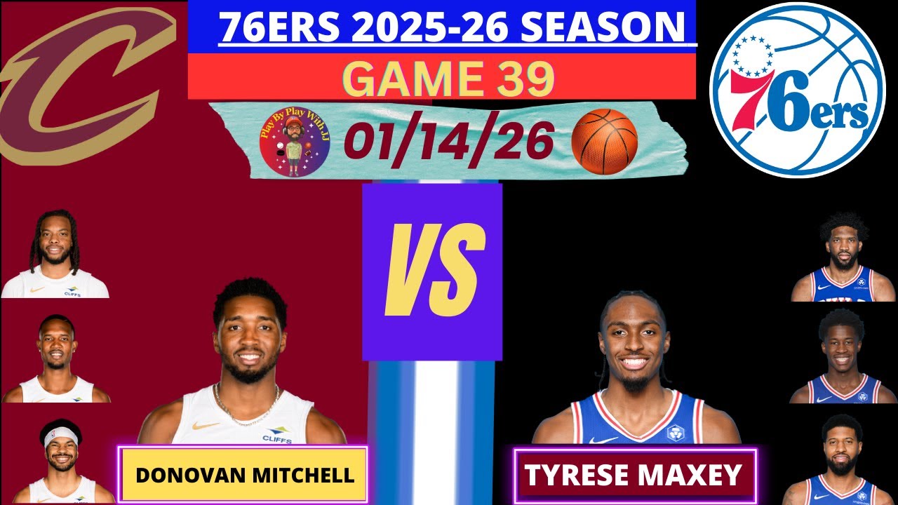 Philadelphia 76ers vs. Cleveland Cavaliers LIVE | Radio-Style Play-by-Play #raptors #76ers #sixers