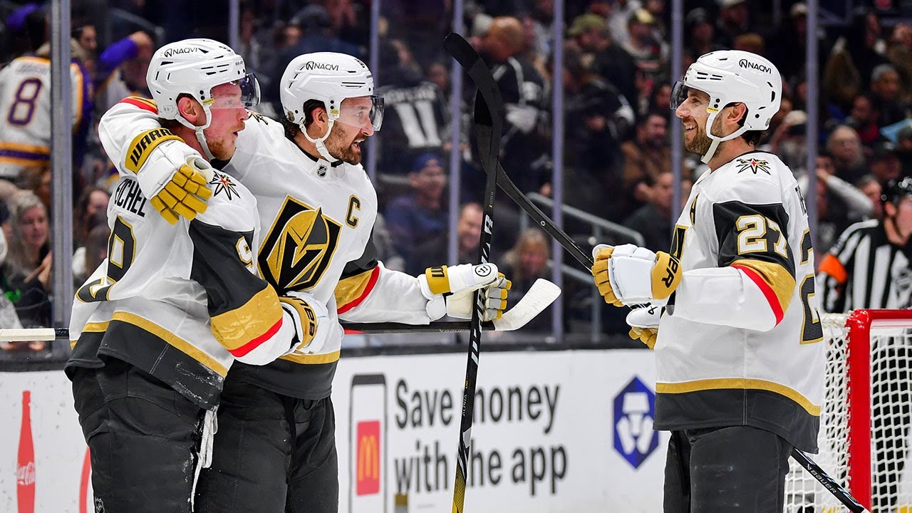 Late Tie Sends It to OT, Stone Wins It for Vegas