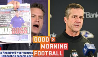 Good Morning Football: Giants Finalizing Harbaugh Contract