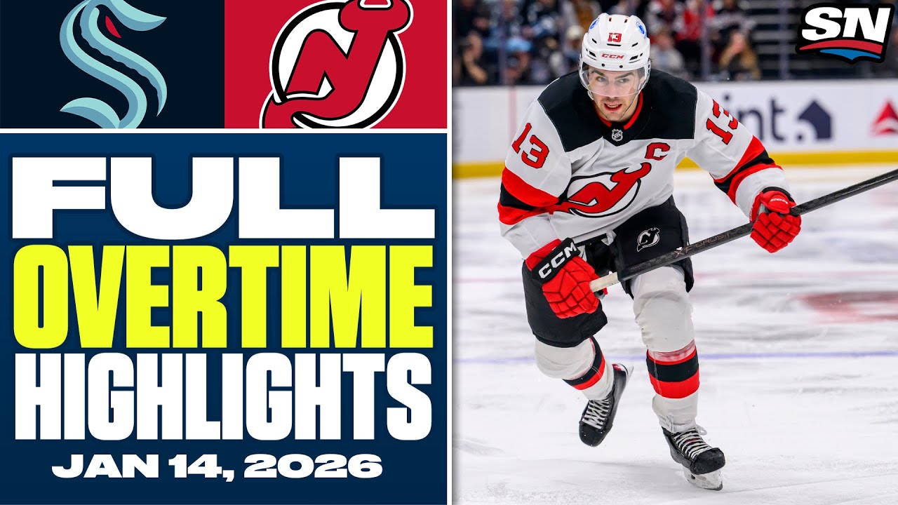 Kraken at Devils | FULL Overtime Highlights - January 14, 2026
