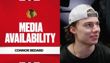 "Everyone just keeps getting better." | Connor Bedard Practice 1.14.26