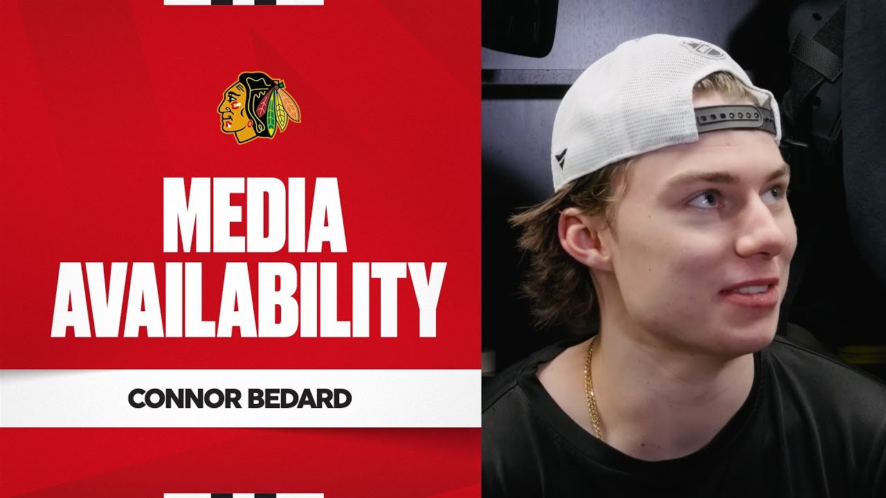 "Everyone just keeps getting better." | Connor Bedard Practice 1.14.26