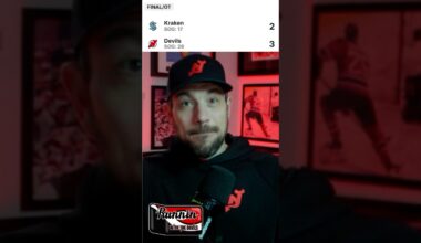 New Jersey Devils Beat Seattle Kraken 3-2 In OT! #njdevils #shortsvideo #short #shorts #shortvideo