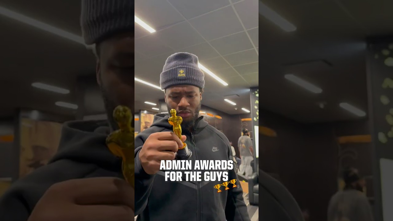 2025 Saints Social Media Admin Awards #saints #nfl #shorts