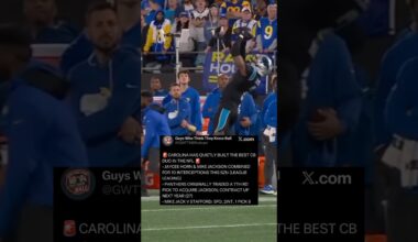 🚨BEST CB DUO IN NFL: CAROLINA PANTHERS #panthers #nfl #nflshorts #carolinapanthers #nflfootball