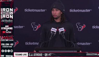 LIVE: The Houston Texans address the media