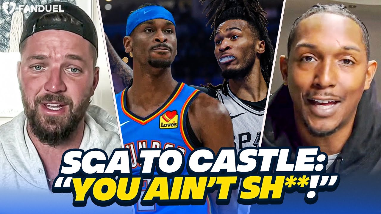 SGA to Stephon Castle: "You Ain't Sh**!" + Thunder-Spurs BEST Rivalry in NBA??