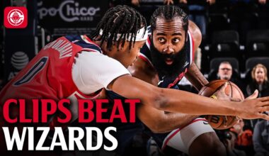 Win 4 in a Row | Clippers Take Down Wizards
