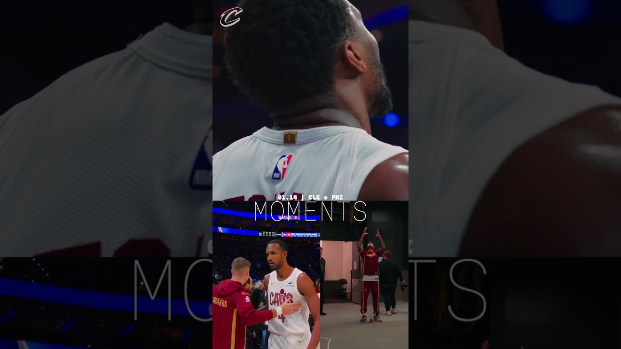 Moments from 1 of 2 in Philly. #LetEmKnow #nba #clevelandcavaliers
