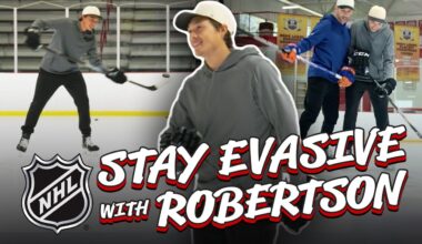 NHL Evasion Drills w/Jason Robertson | Hockey Academy
