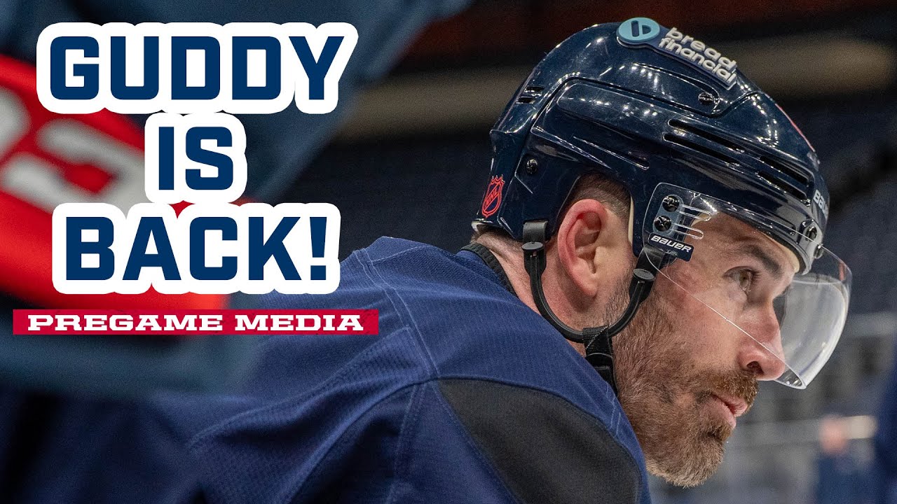 GUDDY IS BACK! 🎉 Erik Gudbranson Returns to the Blue Jackets Lineup vs. Canucks | Pregame Media