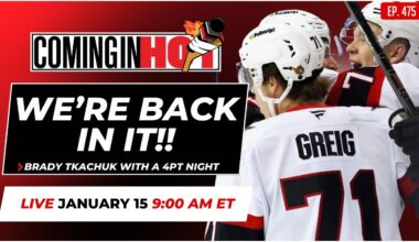 WE’RE BACK IN IT!! - Coming in Hot LIVE - January 15th