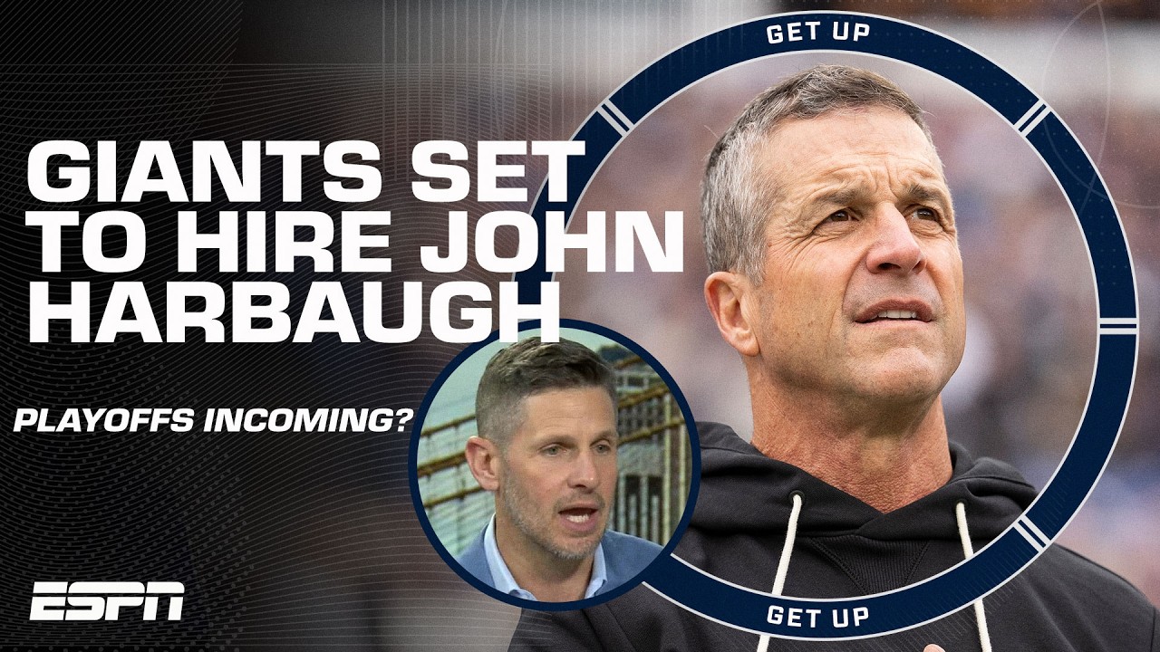 'The Giants will CONTEND for the playoffs next year!' 🗣️ - Dan O on John Harbaugh to NY | Get Up