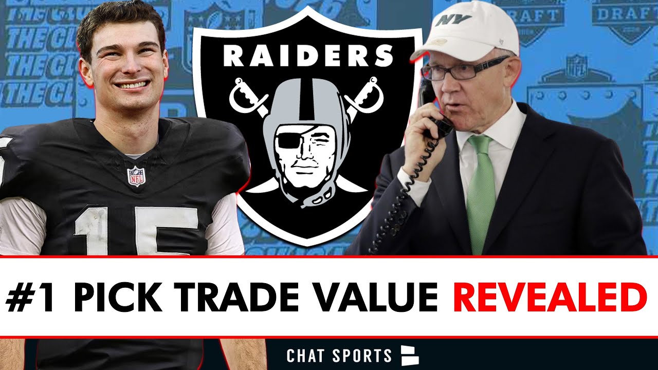 Raiders #1 NFL Draft Pick Trade Value Revealed