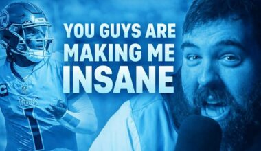 Tennessee Titans fan loses his mind over Cam Ward being left out as a nominee for Rookie of the Year