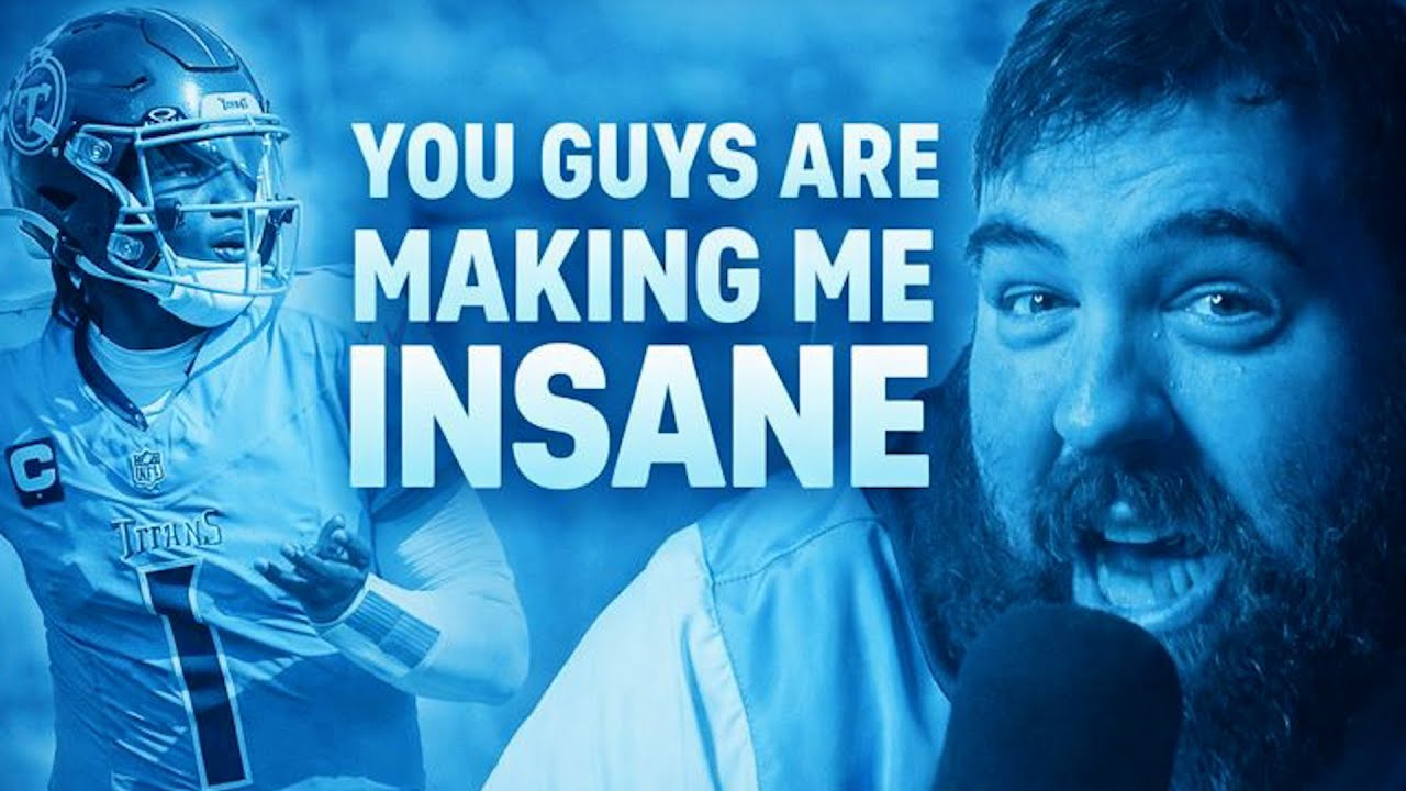 Tennessee Titans fan loses his mind over Cam Ward being left out as a nominee for Rookie of the Year