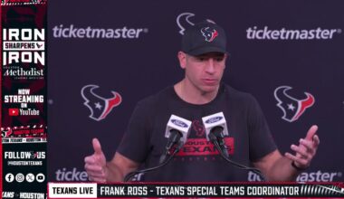 LIVE: The Houston Texans address the media