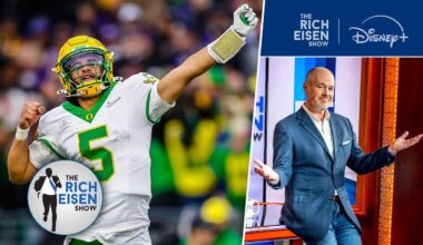 New York Jets Fan Rich Eisen’s Message to Dante Moore in Wake of QB’s Oregon Return Decision