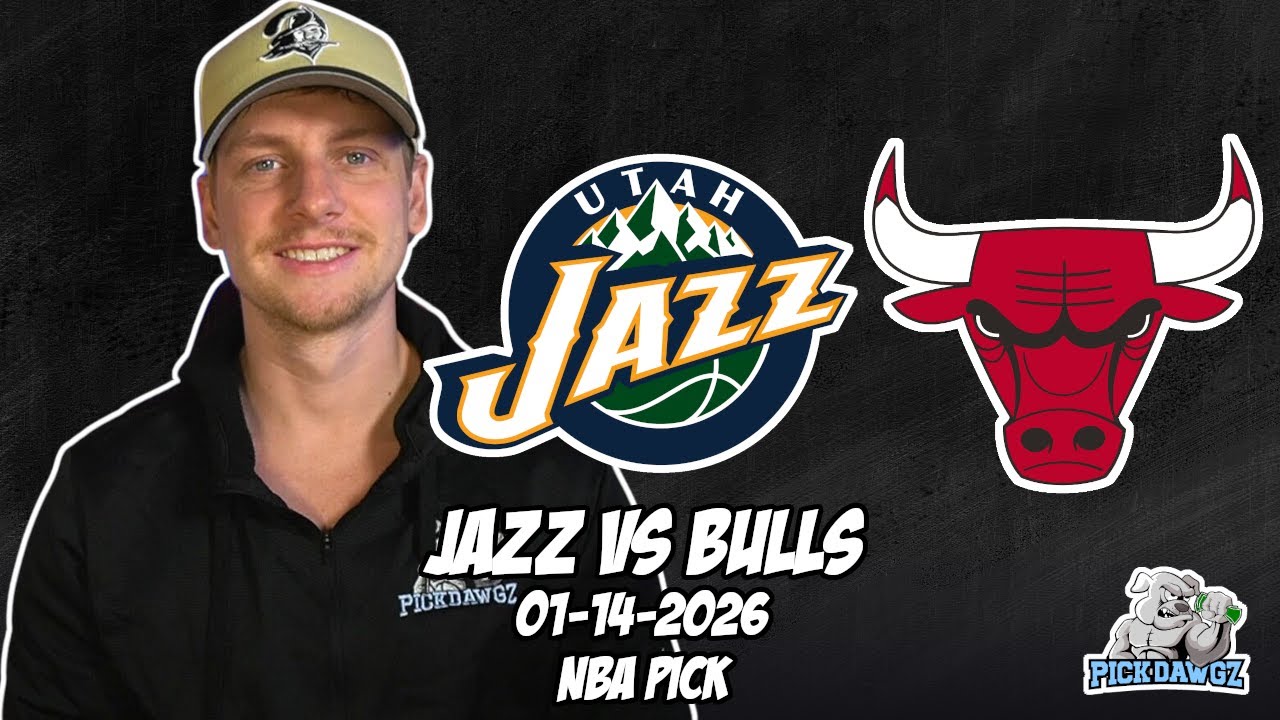 Utah Jazz vs Chicago Bulls 1/14/26 NBA Free Picks & Prediction | NBA Betting Tips