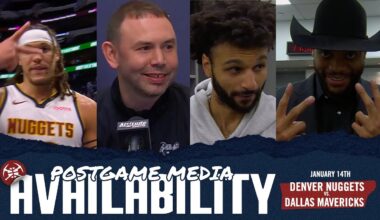 ALL Denver Nuggets Postgame Media vs. DAL 🎙️
