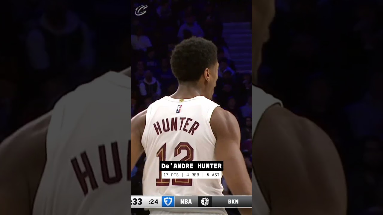 Hometown kid did his thing last night. #clevelandcavaliers #nba #cavs #deandrehunter