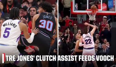 VOOCH DOES IT AGAIN 🔥 Bulls win on GO-AHEAD GAME WINNER in Chicago | NBA on ESPN