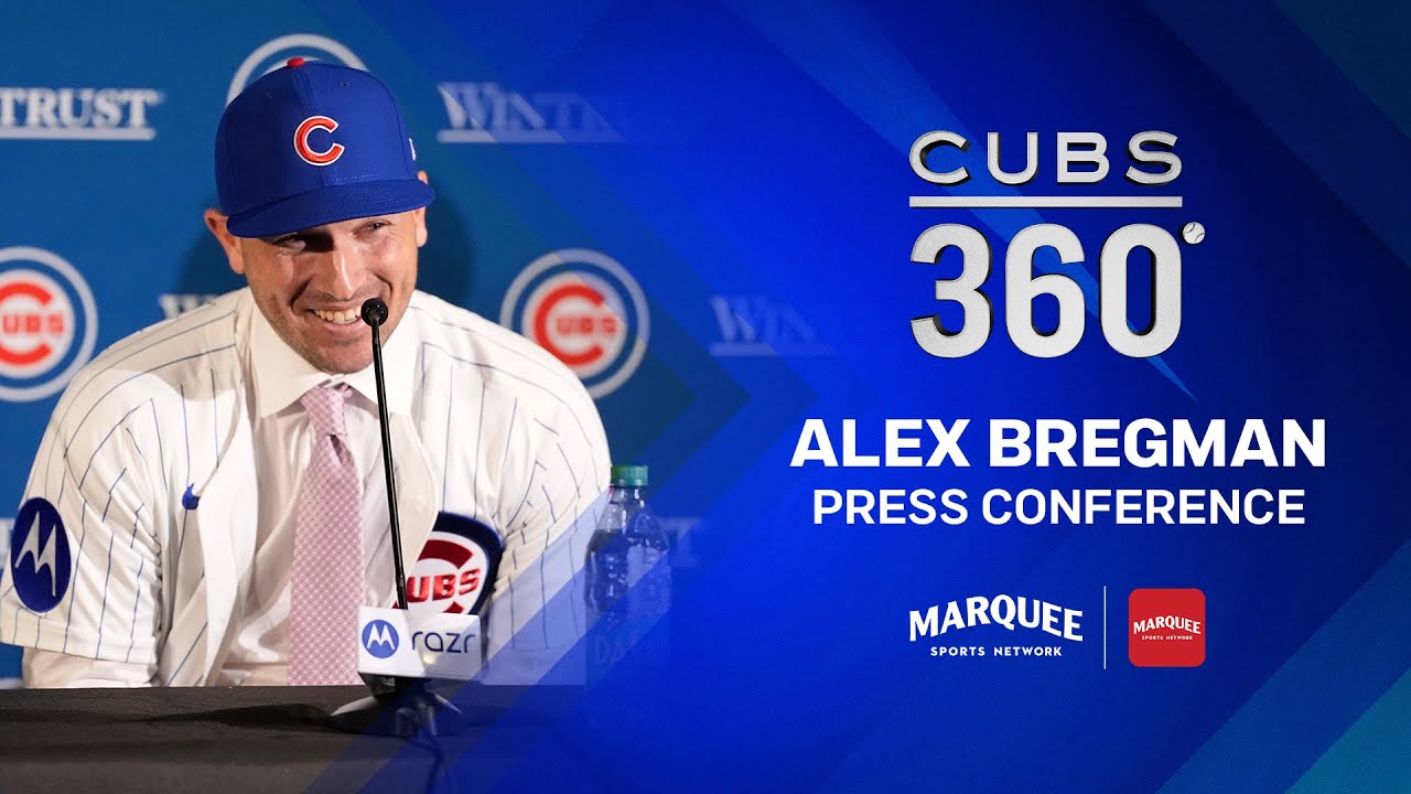 Alex Bregman introductory Cubs press conference at Wrigley Field | Cubs 360 | Marquee Sports Network
