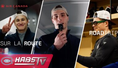 Behind the scenes on the road in Calgary, Edmonton, Vancouver and Seattle | Canadiens Embedded