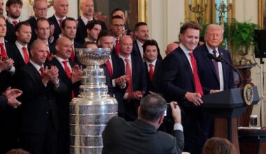 Florida Panthers honored at the White House 🐱🇺🇸