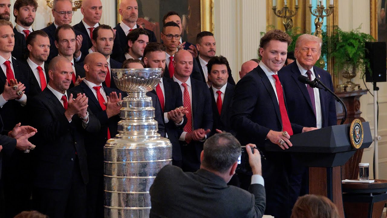 Florida Panthers honored at the White House 🐱🇺🇸