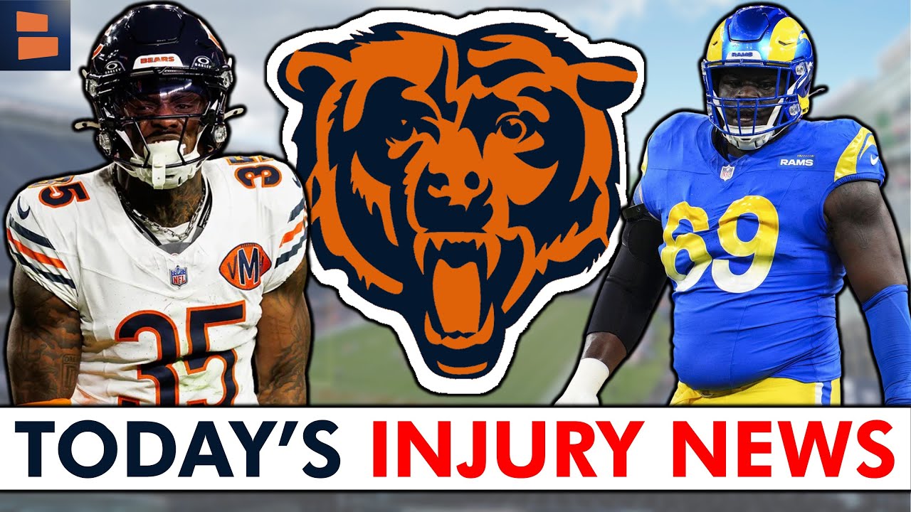 BIG Chicago Bears & Los Angeles Rams Injury Updates + Dennis Allen’s Plans For CJ Gardner-Johnson
