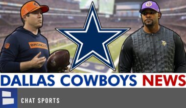 Cowboys Rumors On Defensive Coordinator Search Ft. Brian Flores, Jim Leonhard & Latest Interviews