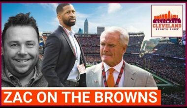 Zac Jackson on the top candidates in the Browns' head coach search, QB room questions & draft plans