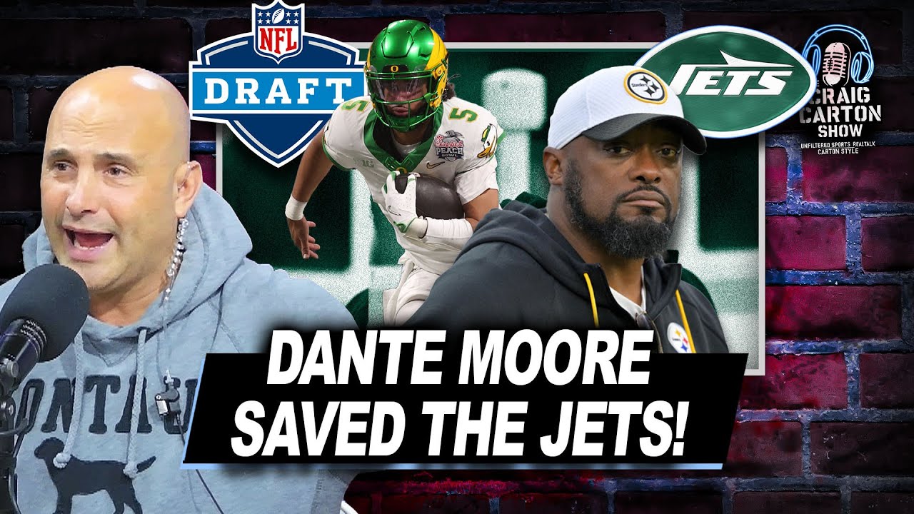 JETS PIVOT: Dante Moore Returns to Oregon & Saves New York! | The Craig Carton Show