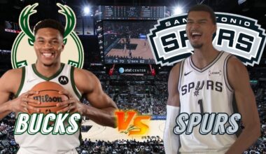 Milwaukee Bucks vs San Antonio Spurs Live Play by Play & Scoreboard