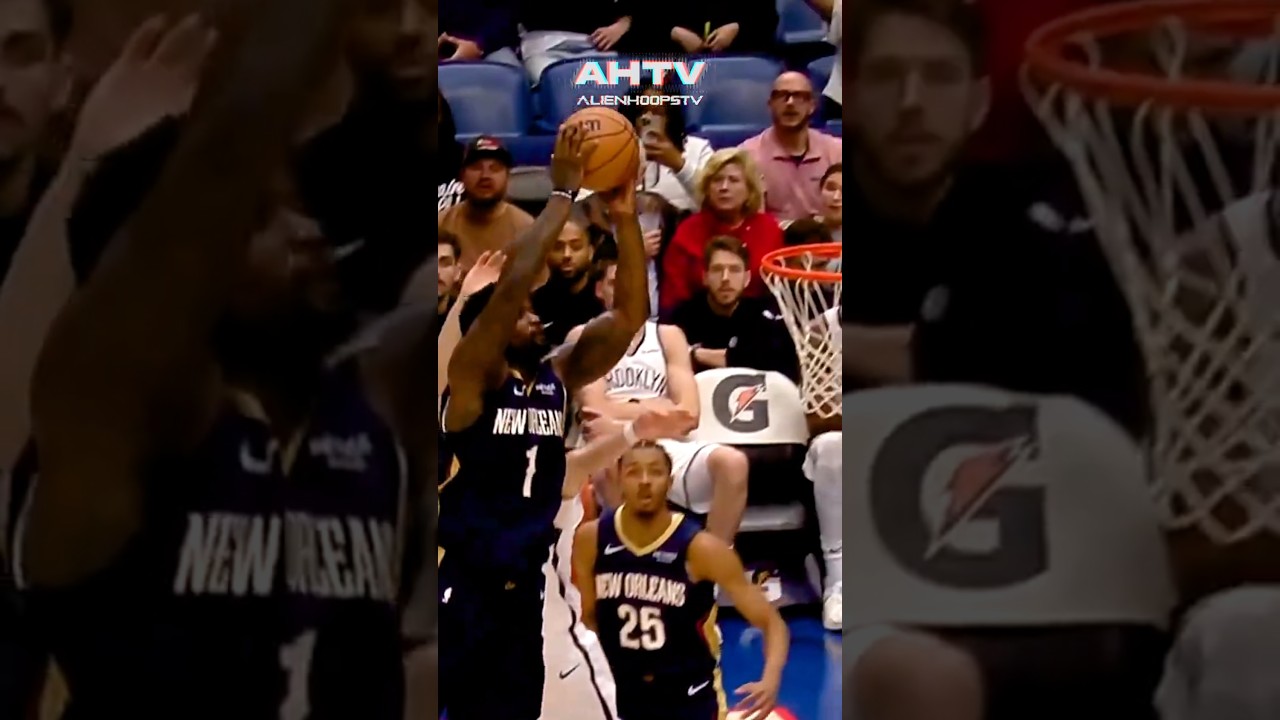 ZION UNLEASHED 😤🔥 Two MONSTER Dunks vs Nets