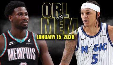 Orlando Magic vs Memphis Grizzlies Full Game Highlights - January 15, 2026 | NBA Season