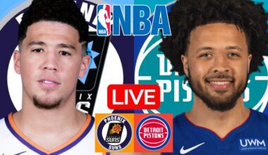 LIVE: PHOENIX SUNS vs DETROIT PISTONS | NBA | PLAY BY PLAY | SCOREBOARD