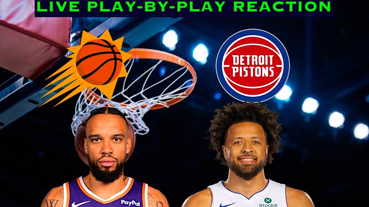 Phoenix Suns vs Detroit Pistons NBA Play-By-Play Reaction 1/15/26 LIVE