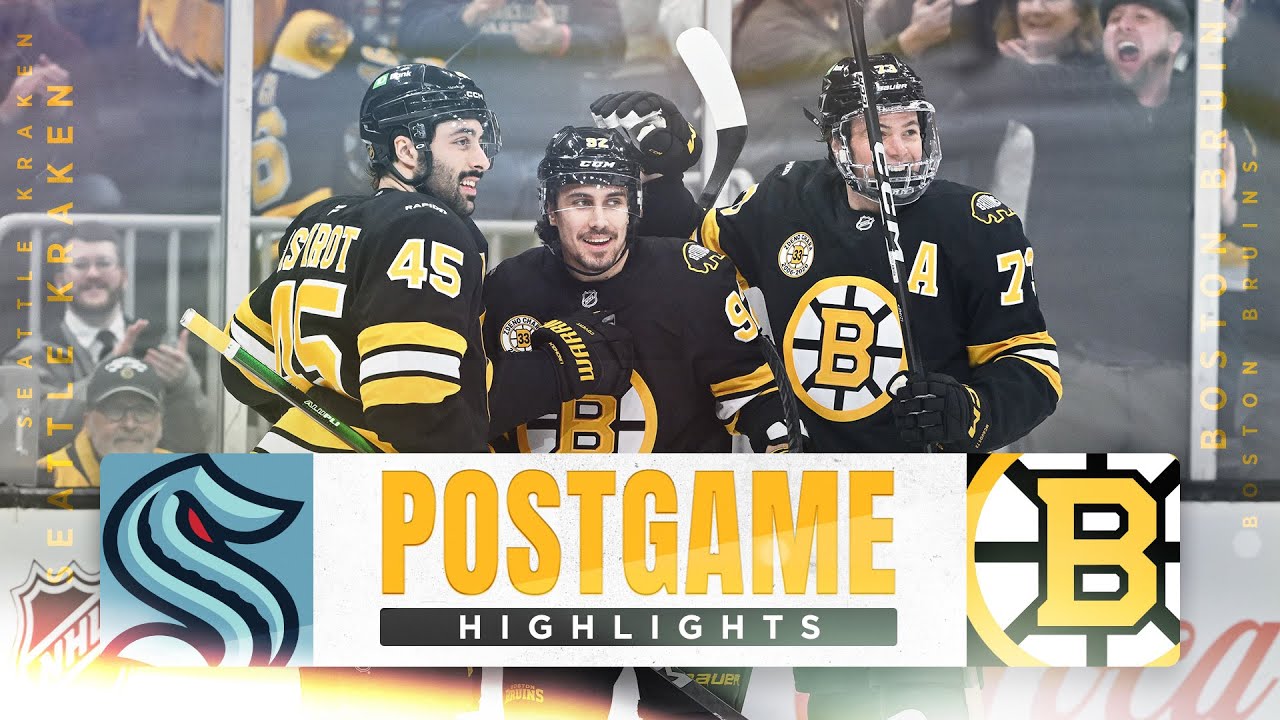 CONDENSED GAME: Boston Bruins vs. Seattle Kraken - 1/15/2026