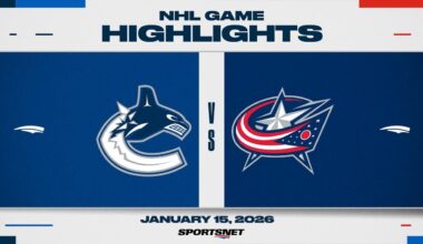 NHL Highlights | Canucks vs. Blue Jackets - January 15, 2026